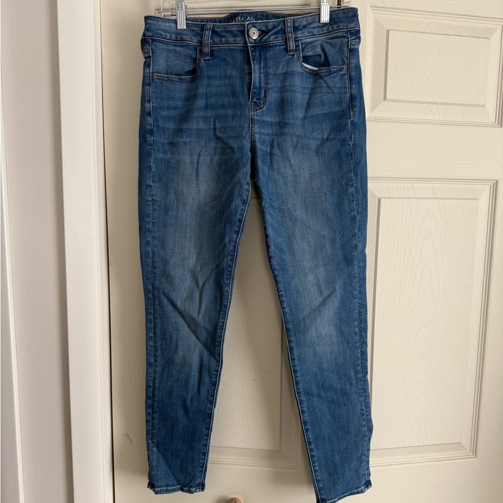 American Eagle Outfitters Blue Skinny Jeans